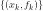 \{(x_k,f_k)\}